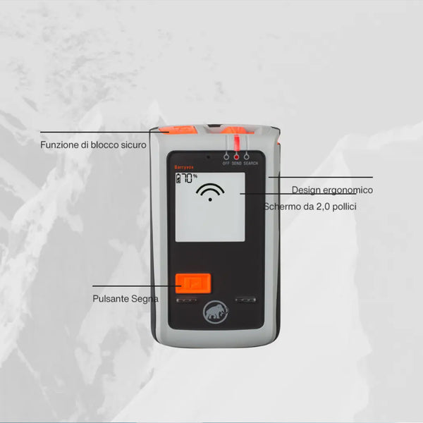 MAMMUT KIT ARTVA BARRYVOX - PALA SONDA E ARTVA