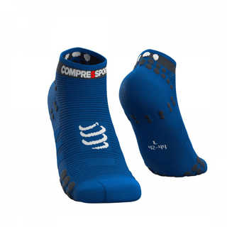 Compra blu-lolite COMPRESSPORT PRO RACING SOCKS V3.0 RUN LOW CALZINO BASSO RUNNING