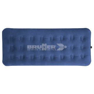 BRUNNER FLAIR SINGLE MATERASSINO SINGOLO DA CAMPEGGIO GONFIABILE 191 x 73 x 22 cm - DISPONIBILE IN DUE COLORI