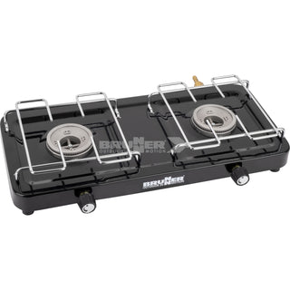 BRUNNER Magma Fornello gas 2 fuochi 30mbar stabile e compatto
