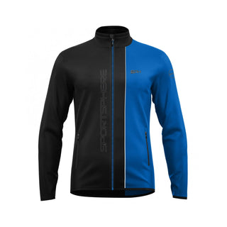 SPH MEN'S POWER STRETCH LONG ZIP HEINZ BLU ROYALE SECONDO STRATO LEGGERO