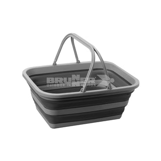 Compra nero BRUNNER HOLDALL FOLD-AWAY BACINELLA 16L RETTANGOLARE PIEGHEVOLE SILICONE - DISPONIBILE IN 3 COLORI