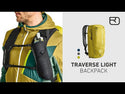 ORTOVOX TRAVERSE LIGHT 20 ZAINO DA TREKKING COMODO E LEGGERO - COLORE: DIRTY DAISY