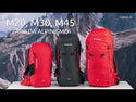 CAMP M30 ZAINO 30 LITRI DA ALPINISMO LEGGERO E VERSATILE - DISPONIBILE IN 2 COLORI