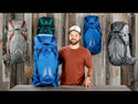 OSPREY EXOS 48 Zaino ultraleggero 48 litri per trekking e lunghi cammini - Disponibile in 2 colori