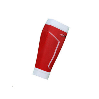 Compra rosso-bianco I-EXE CALF-SLEEVE ROCK-ELITE GAMBALETTO A COMPRESSIONE