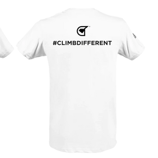 GRIVEL #CLIMBDIFFERENT T-SHIRT UOMO IN PURO COTONE PER ARRAMPICATA E TEMPO LIBERO