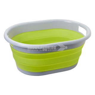 Compra verde BRUNNER BACINELLA CAMPEGGIO PIEGHEVOLE LOTUS FOLD-AWAY SILICONE COLORI ASSORTITI