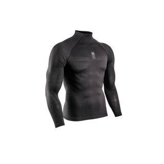 COMPRESSPORT MAGLIA TERMICA NERA 110G 3D LS RUNNING