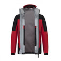 MONTURA MONTE JACKET UOMO Rosso/Nero - Giacca guscio 3 strati 20K