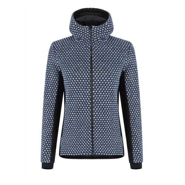 MONTURA EUPHORIA MAGLIA DONNA MISTA LANA CALDA E TRASPIRANTE - NUOVI ARRIVI - BLU POLVERE