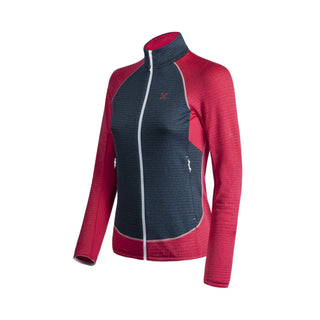 MONTURA FELPA SECONDO STRATO TRASPIRANTE THERMAL COLOR MAGLIA WOMAN( COLORE: BLU CENERE / ROSA)