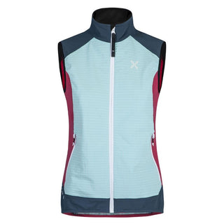 Compra ice-blue-rosa-sugar MONTURA WIND REVOLUTION VEST WOMAN GILET ANTIVENTO E TRASPIRANTE - DISPONIBILE IN VARI COLORI