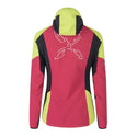 MONTURA WIND REVOLUTION HOODY JACKET SOFTSHELL DONNA Colore Rosa Sugar/Verde Lime