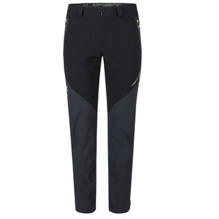 MONTURA VERTIGO LIGHT 2 PANTS Pantaloni lunghi uomo traspiranti colore Antracite/Verde Lime