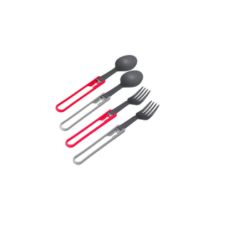 Msr Kit posate pirghevoli leggere 4 pz Folding Spork (colori assortiti)