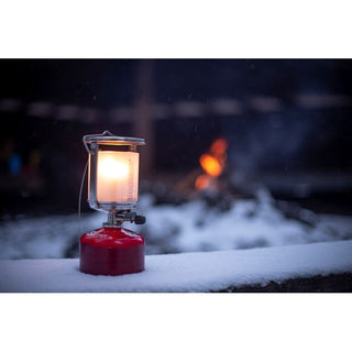 PRIMUS MIMER LANTERN Lanterna in vetro e acciaio inox