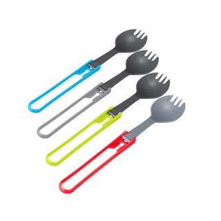 Msr Kit posate pirghevoli leggere 4 pz Folding Spork (colori assortiti)