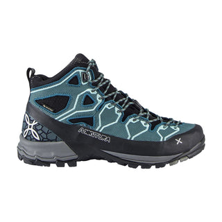 Compra ice-blue-nero MONTURA YARU CROSS MID GTX WOMAN SCARPONCINO TREKKING E VIE FERRATE DONNA - DISPONIBILE IN 2 COLORI