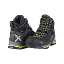 MONTURA YARU CROSS MID GTX UOMO SCARPONCINO IMPERMEABILE PER VIE FERRATE/ESCURSIONI (Nero/Verde Lime)