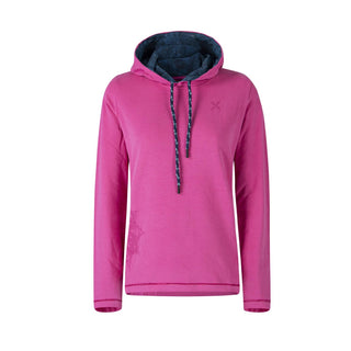 MONTURA TALI MAGLIA WOMAN FELPA IN COTONE CON CAPPUCCIO Colore Intense Violet Delavè