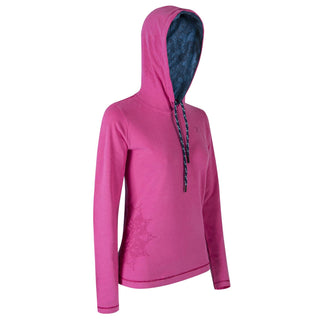 MONTURA TALI MAGLIA WOMAN FELPA IN COTONE CON CAPPUCCIO Colore Intense Violet Delavè