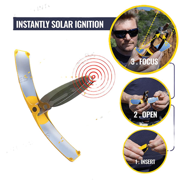 SUNCASE GEAR ACCENDINO SOLARE ULTRALEGGERO