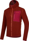 LA SPORTIVA AGON HOODY SECONDO STRATO UOMO TERMICO MISTO LANA DISPONIBILE IN DUE COLORI