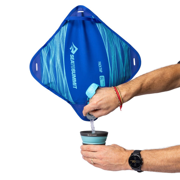 SEATOSUMMIT PACK TAP SACCA IDRICA PORTATILE CON RUBINETTO - DISPONIBILE IN 3 LITRAGGI