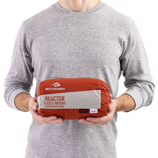 SEATOSUMMIT REACTOR FLEECEWEIGHT SACCO LENZUOLO A MUMMIA TERMICO