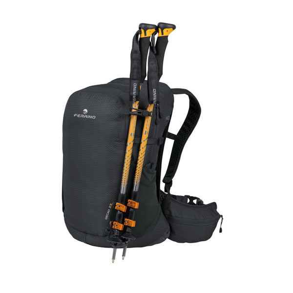 FERRINO GECKO 23 ZAINO 23 LITRI CON SCHIENALE STACCATO DA TREKKING E BIKE - DISPONIBILE IN 2 COLORI