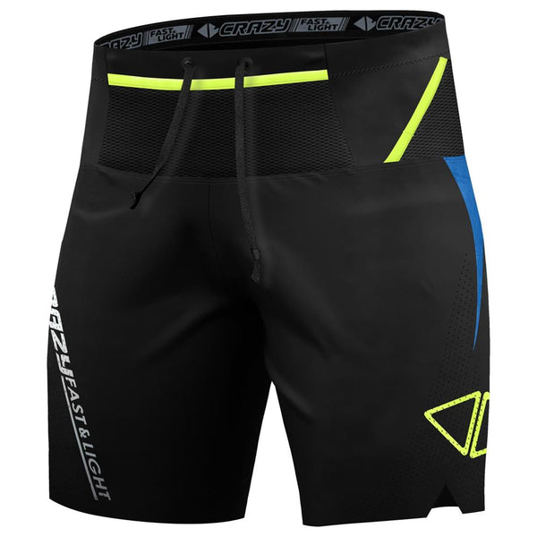 CRAZY SHORT FLASH UOMO PANTALONCINI RUNNING TRAIL - ULTIMO PEZZO TAGLIA S! - PROMO -20%