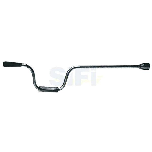 MANOVELLA GIRABACCHINO IN ACCIAIO ZINCATO DIAMETRO 19cm