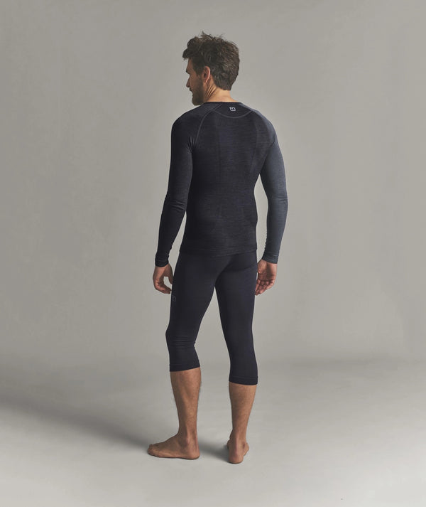 ORTOVOX 120 COMP LIGHT LONG SLEEVE UOMO MAGLIA INTIMA IN LANA MERINO - DISPONIBILE IN 2 COLORI