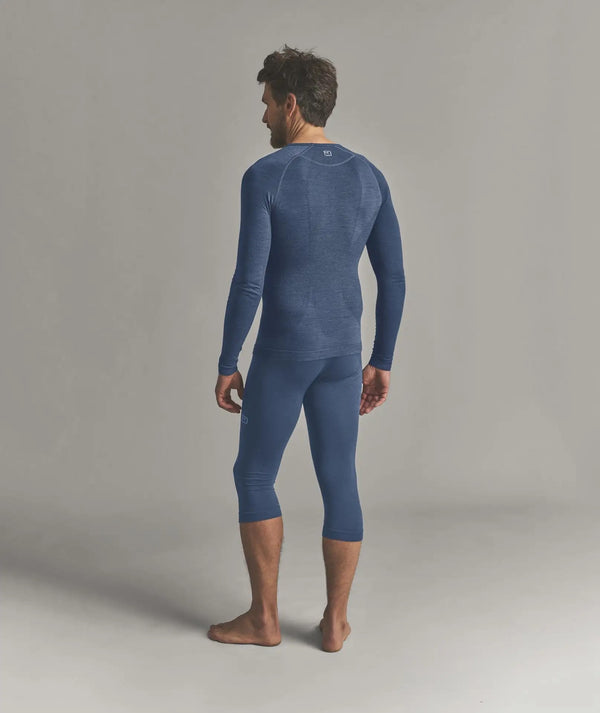 ORTOVOX 120 COMP LIGHT LONG SLEEVE UOMO MAGLIA INTIMA IN LANA MERINO - DISPONIBILE IN 2 COLORI