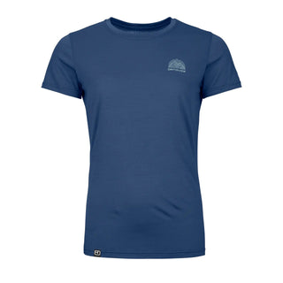 ORTOVOX 120 COOL TEC MTN STRIPE TS DONNA T-SHIRT LEGGERA IN LANA MERINO