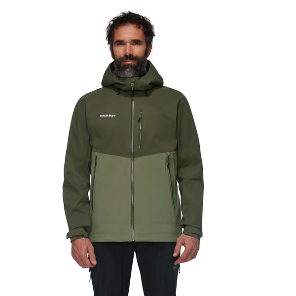 MAMMUT ALTO GUIDE HS HOODED JKT MAN GUSCIO/GIACCA IMPERMABILE ANTIVENTO - DISPONIBILE IN 3 COLORI