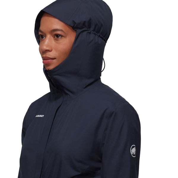 MAMMUT ALTO HS HOODED JACKET WOMAN GUSCIO ANTIVENTO IMPERMEABILE DONNA