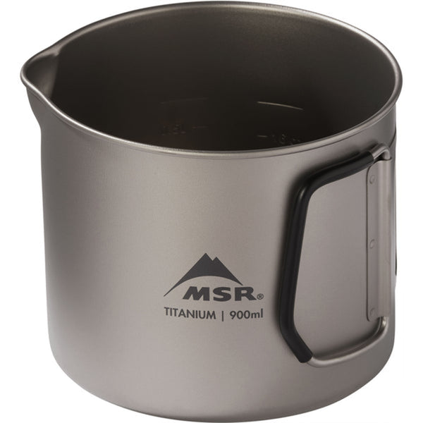 MSR Titan™ Kettle 900ml Pentola ultraleggera e resistente in titanio