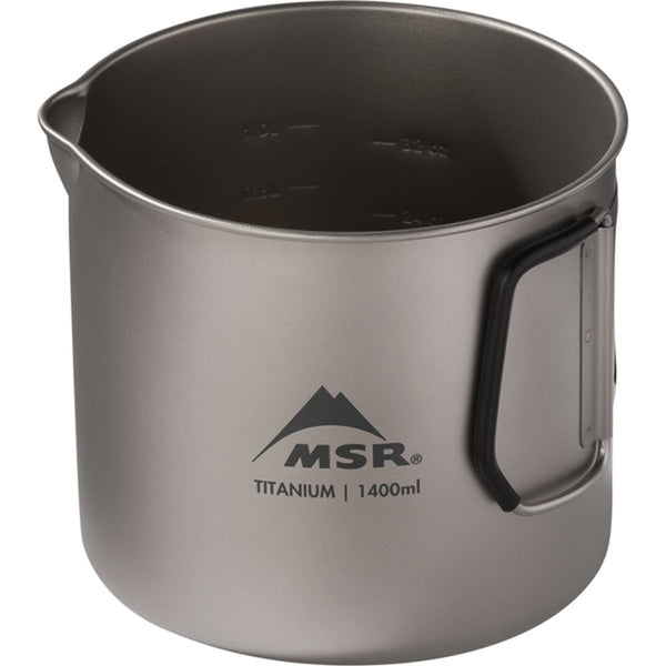 MSR Titan™ Kettle 1400ml Grande bollitore ultraleggero in titanio