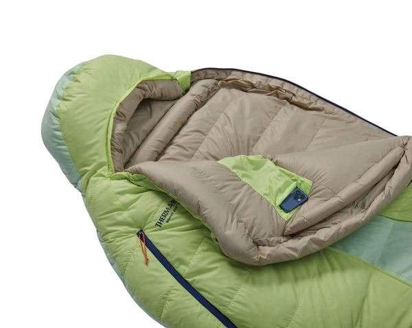 THERMAREST BOOST 650™ 32F/0C SACCO A PELO IN PIUMA