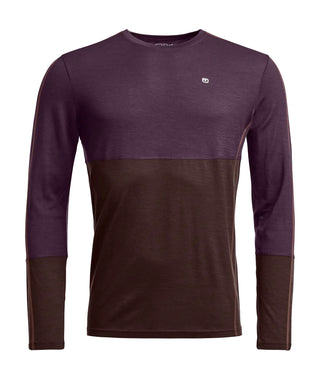 ORTOVOX 185 ROCK'N'WOOL LONG SLEEVE UOMO MAGLIA INTIMA IN 100% LANA MERINO - DISPONIBILE IN VARI COLORI!