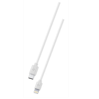 PLOOS USB-C TO LIGHTNING CABLE BIANCO DISPONIBILE IN DUE MISURE