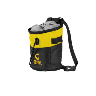 GRIVEL CHALK BAG LOGO BLACK PORTA MAGNESITE COMODO E LEGGERO