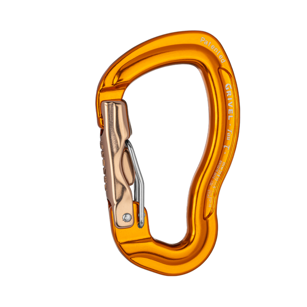 GRIVEL TAU WIRE LOCK K12L Moschettone multiuso con sistema Wire-Lock