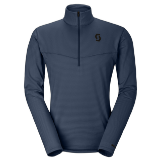 Compra dusk-blue SCOTT DEFINED LIGHT UOMO SECONDO STRATO TRASPIRANTE A MEZZA ZIP - DISPONIBILE IN VARI COLORI
