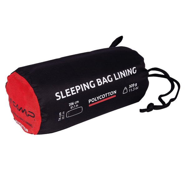 CAMP SLEEPING BAG LINING FODERA PER SACCOLETTO DISPONIBILE IN SETA, MICROFIBRA O POLYCOTTON