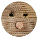 P.A.C. KRUGER BOONIE STRAW HAT BERRETTO DI PAGLIA FALDA LARGA