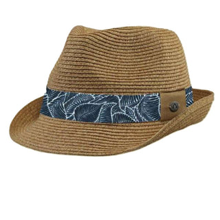 P.A.C. BLUES TRILBY STRAW HAT BERRETTO DI PAGLIA