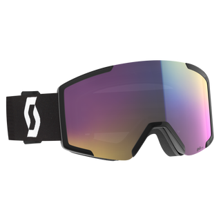 Compra mineral-black-white-lente-amp-teal-chrome-s2 SCOTT MASCHERA DA SCI GOGGLE SHIELD- DISPONIBILE IN VARI COLORI!